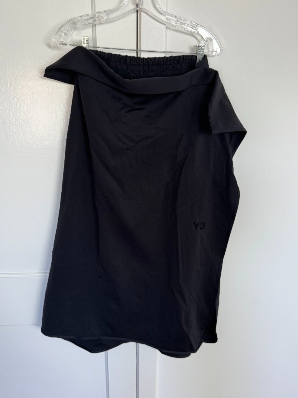 adidas Y-3 Yohji Yamamoto Track Skirt Black JD9788 Size S NWT